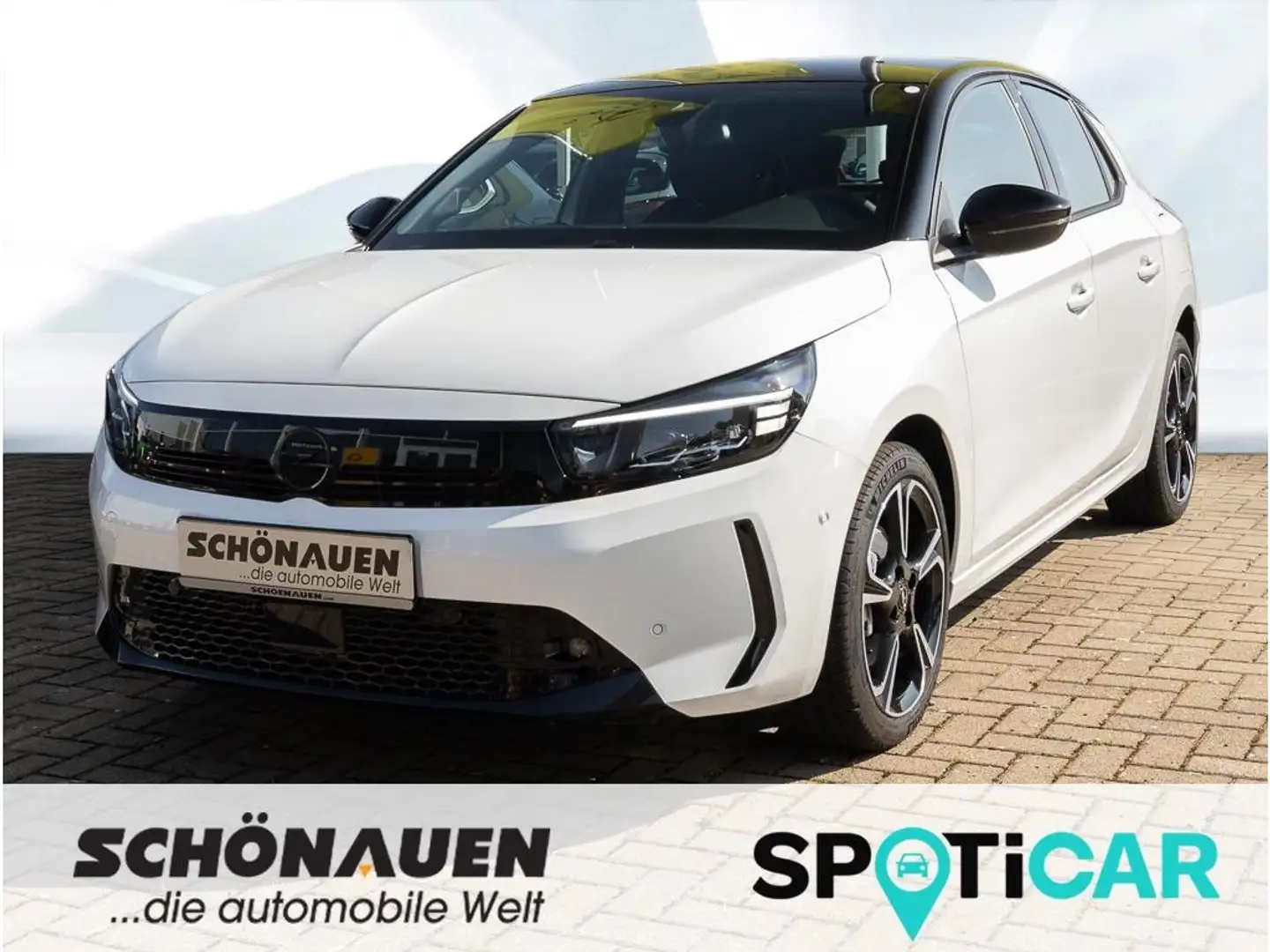 Opel Corsa GS 1.2 TURBO  S&S+S/LHZ+KLIMA+DAB+LED+BC++ Weiß - 1