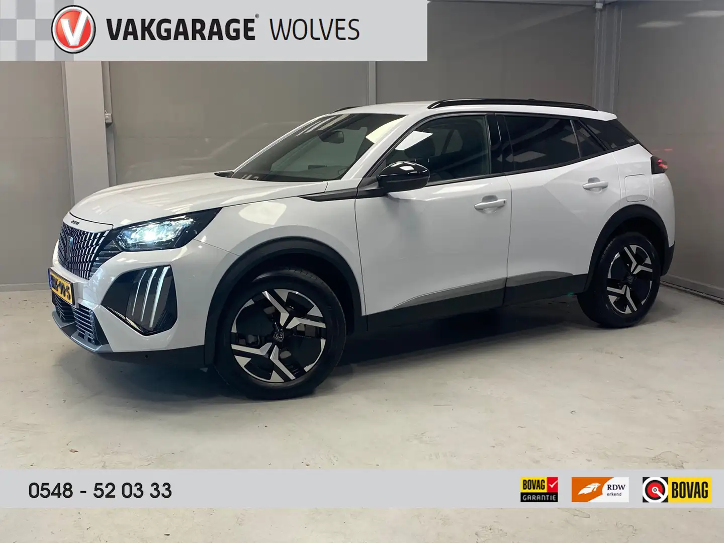 Peugeot 2008 1.2 PureTech 130 PK Allure | AUTOMAAT | LED | CAR Wit - 1