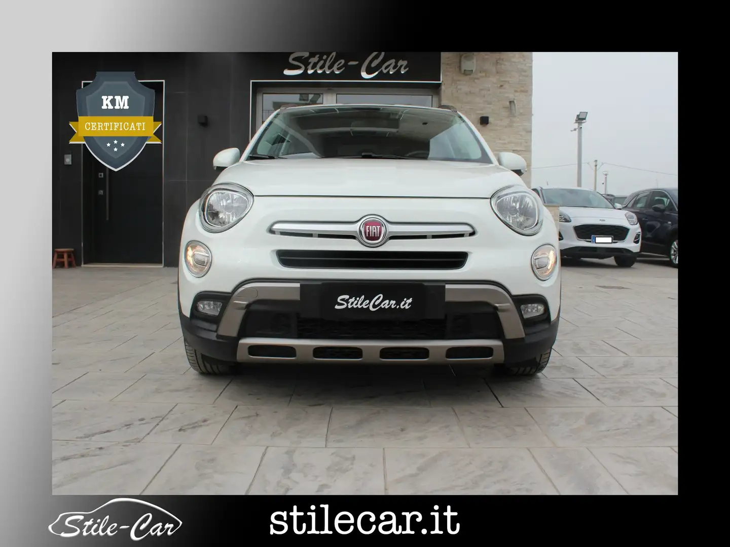 Fiat 500X 500X 1.6 mjt Pop Star 4x2 120cv my17 Blanc - 1