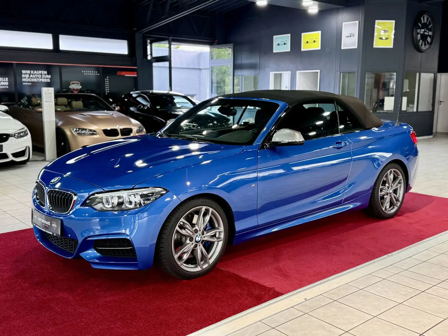 BMW 240 xDrive +HARMAN/KARDON+KAMERA+TEMPOMAT+ Blauw - 1