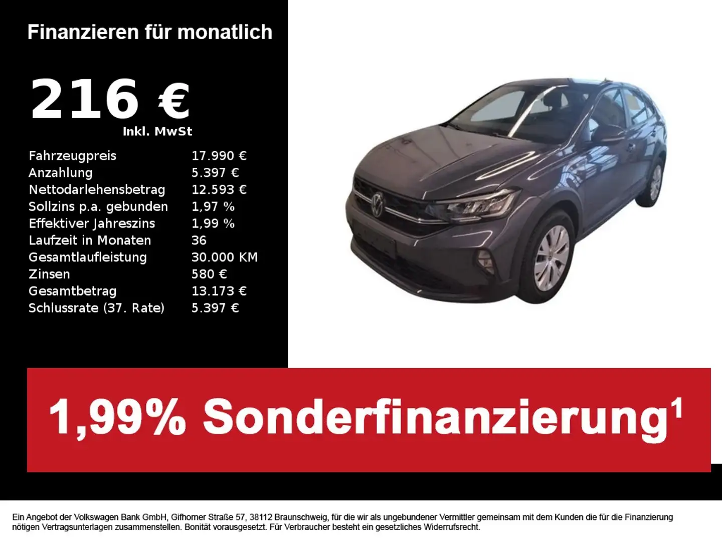 Volkswagen Taigo 1.0 TSI APPS+LED+PDC+SITZHZG Grijs - 1
