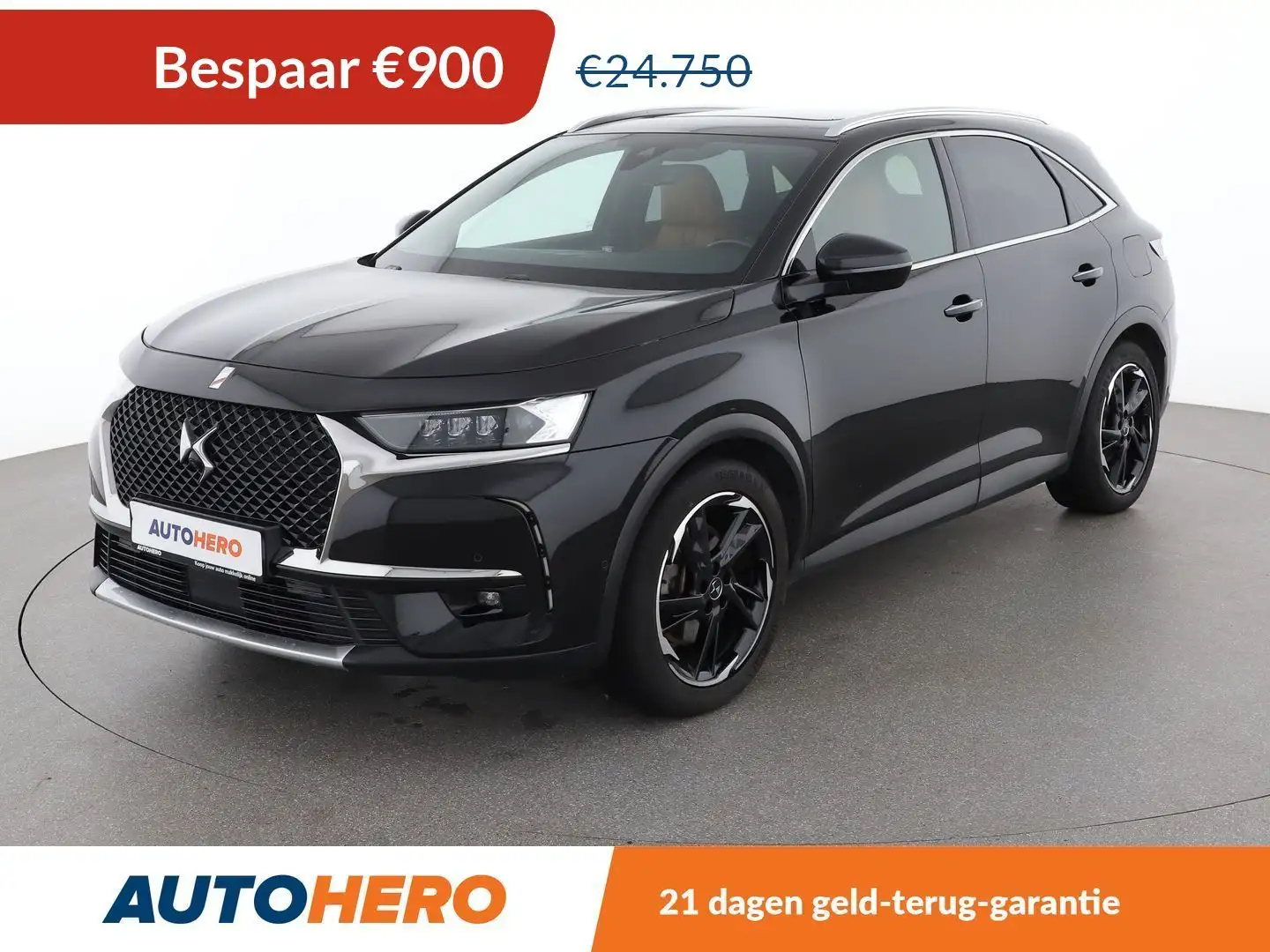 DS Automobiles DS 7 Crossback 1.6 E-Tense Hybrid Grand Chic 4x4 Zwart - 1