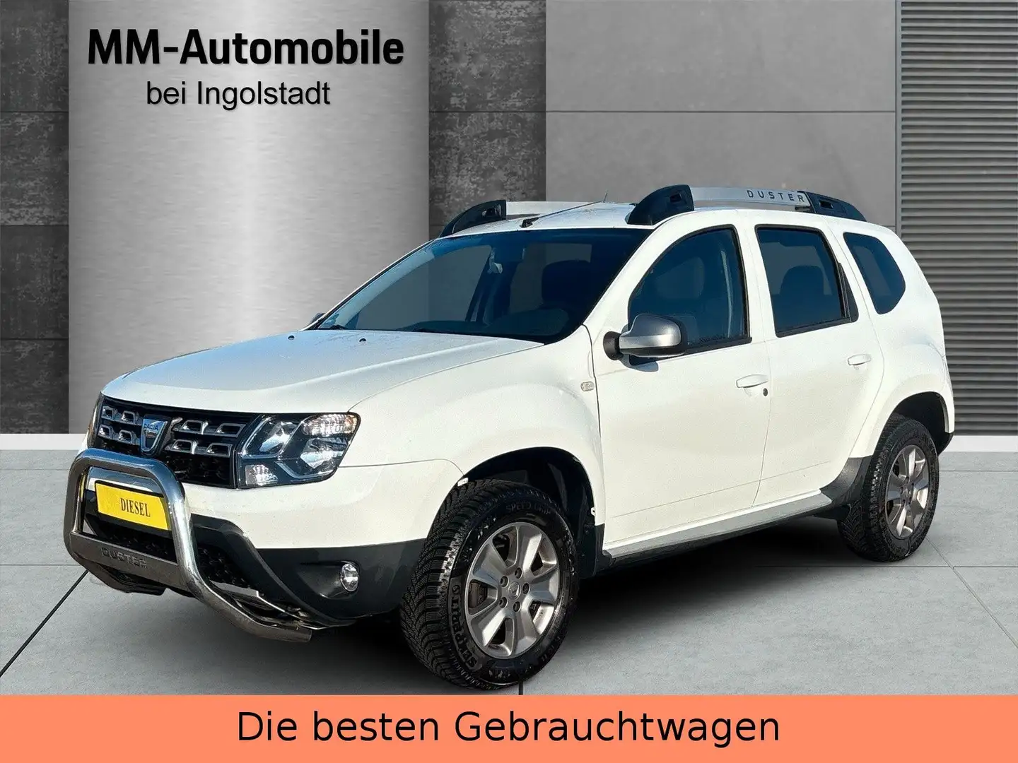 Dacia Duster I Prestige 4x2-TÜV NEU-NAVI/TEMPO/AHK/TOP Weiß - 1