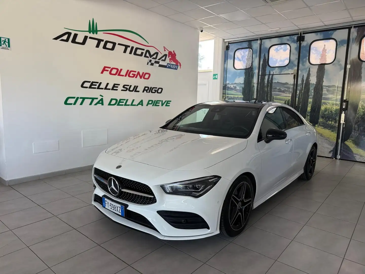 Mercedes-Benz CLA 200 CLA Coupe - Coupe d Premium LUCI 64 COLORI Weiß - 1