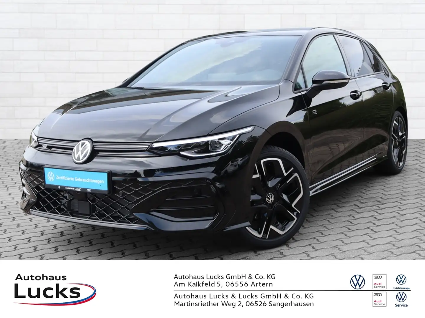 Volkswagen Golf R -Line  2.0 TDI 7-Gang DSG LED Kamera Navi Noir - 1