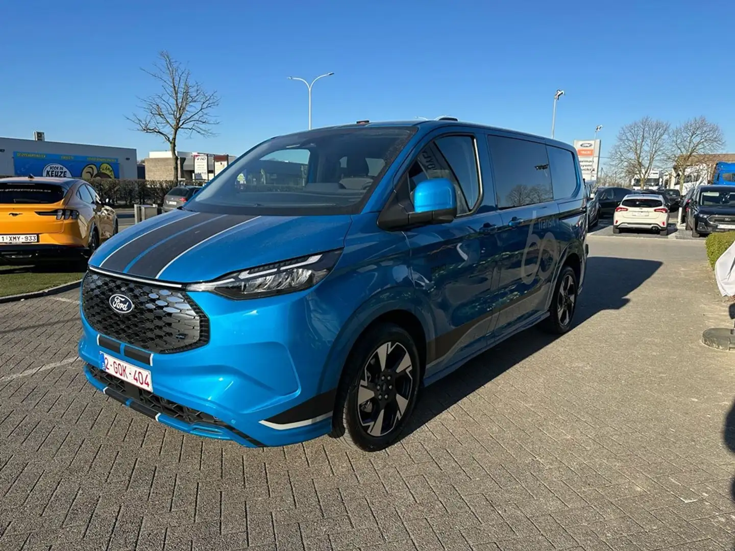 Ford Transit Custom Multi-Use Electric Sport Bleu - 1