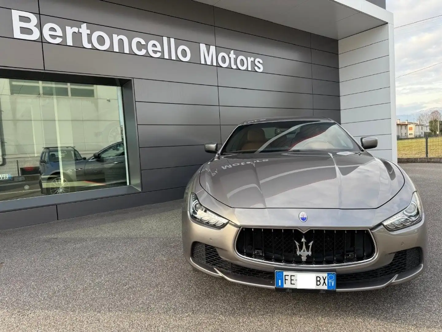 Maserati Ghibli 3.0 V6 250cv Diesel SKYHOOK-20"-UNIPRO-TAGLIANDI Grigio - 2