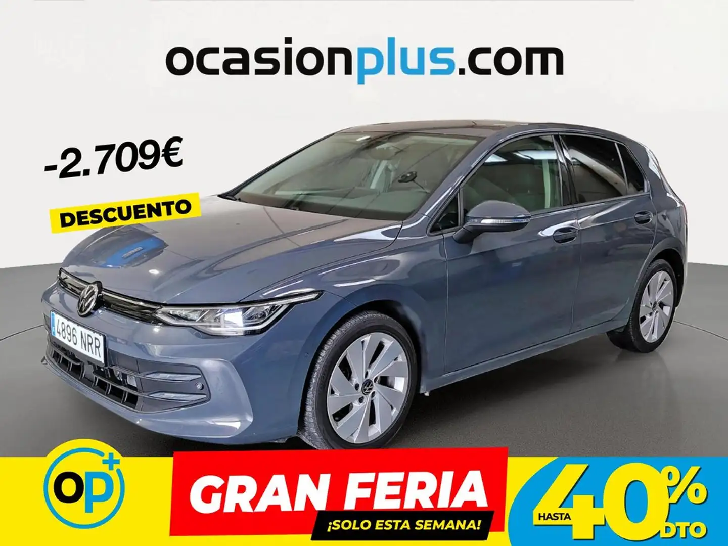 Volkswagen Golf 2.0TDI Life DSG 110kW Gris - 1