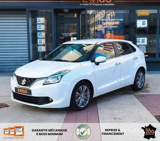 Suzuki Baleno 1.0 boosterjet 110ch pack bva 1er main carplay regul adaptatif camera gps entretien complet