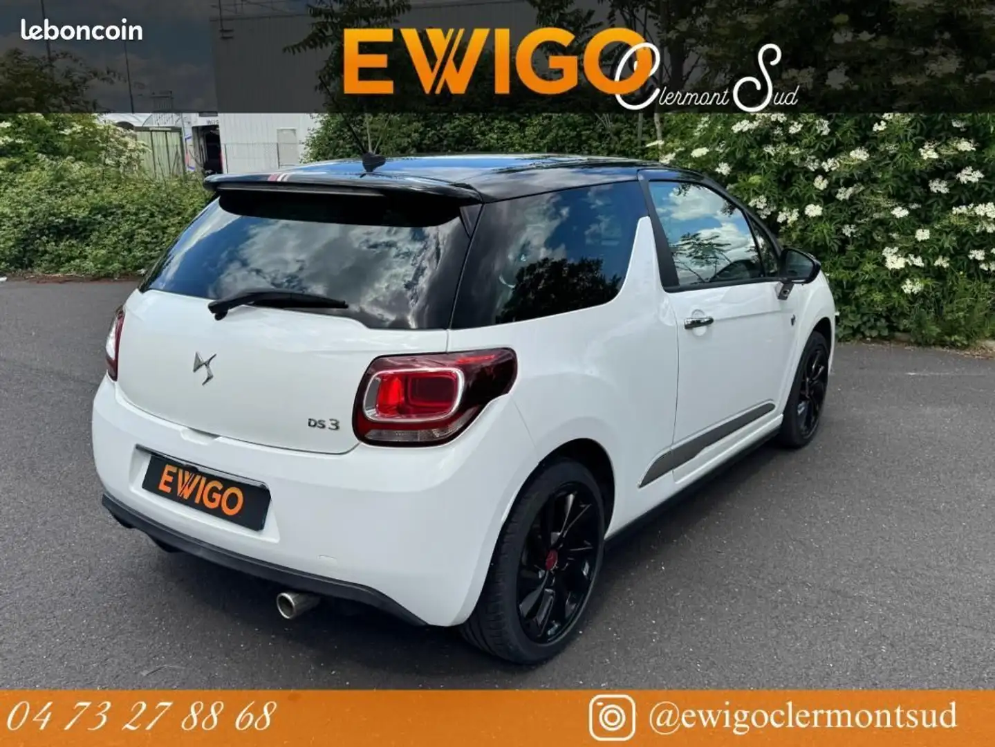 DS Automobiles DS 3 1.2 110ch performance line bva courroie changée 2e Weiß - 2