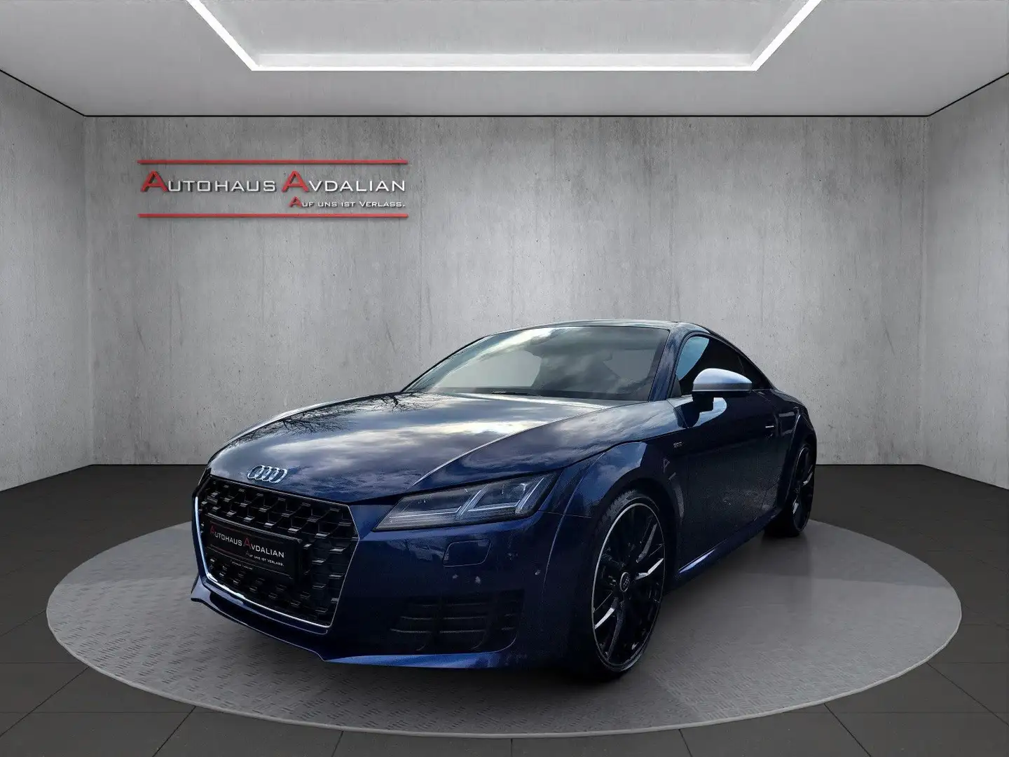 Audi TT Coupe 2.0 TFSI qu. S line MATRIX|R-KAM|B&O Bleu - 1