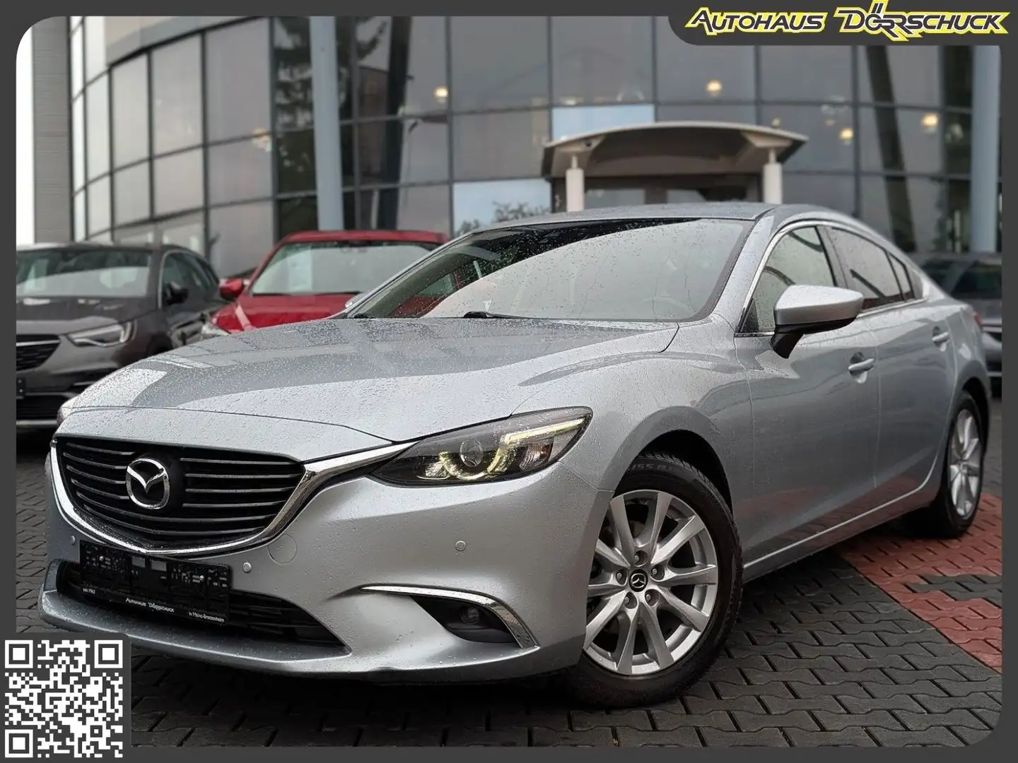 Mazda 6 Exclusive Automatik LED Navi Leder Silber - 1