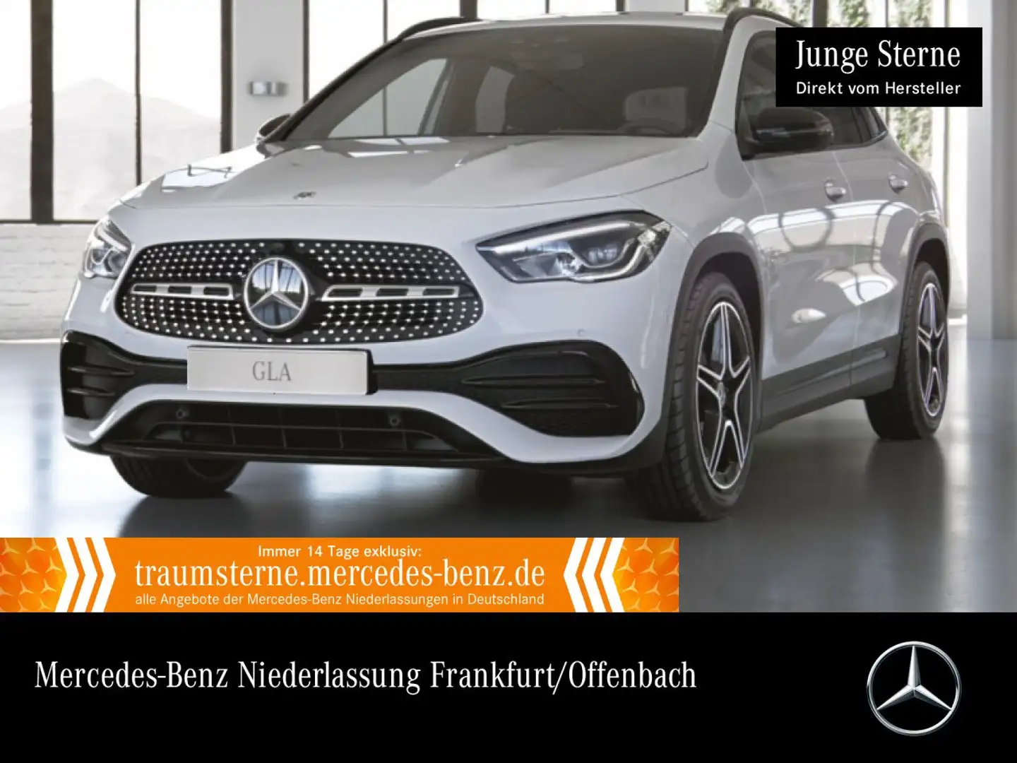 Mercedes-Benz GLA 200 AMG+NIGHT+AHK+LED+KAMERA+7G Weiß - 1
