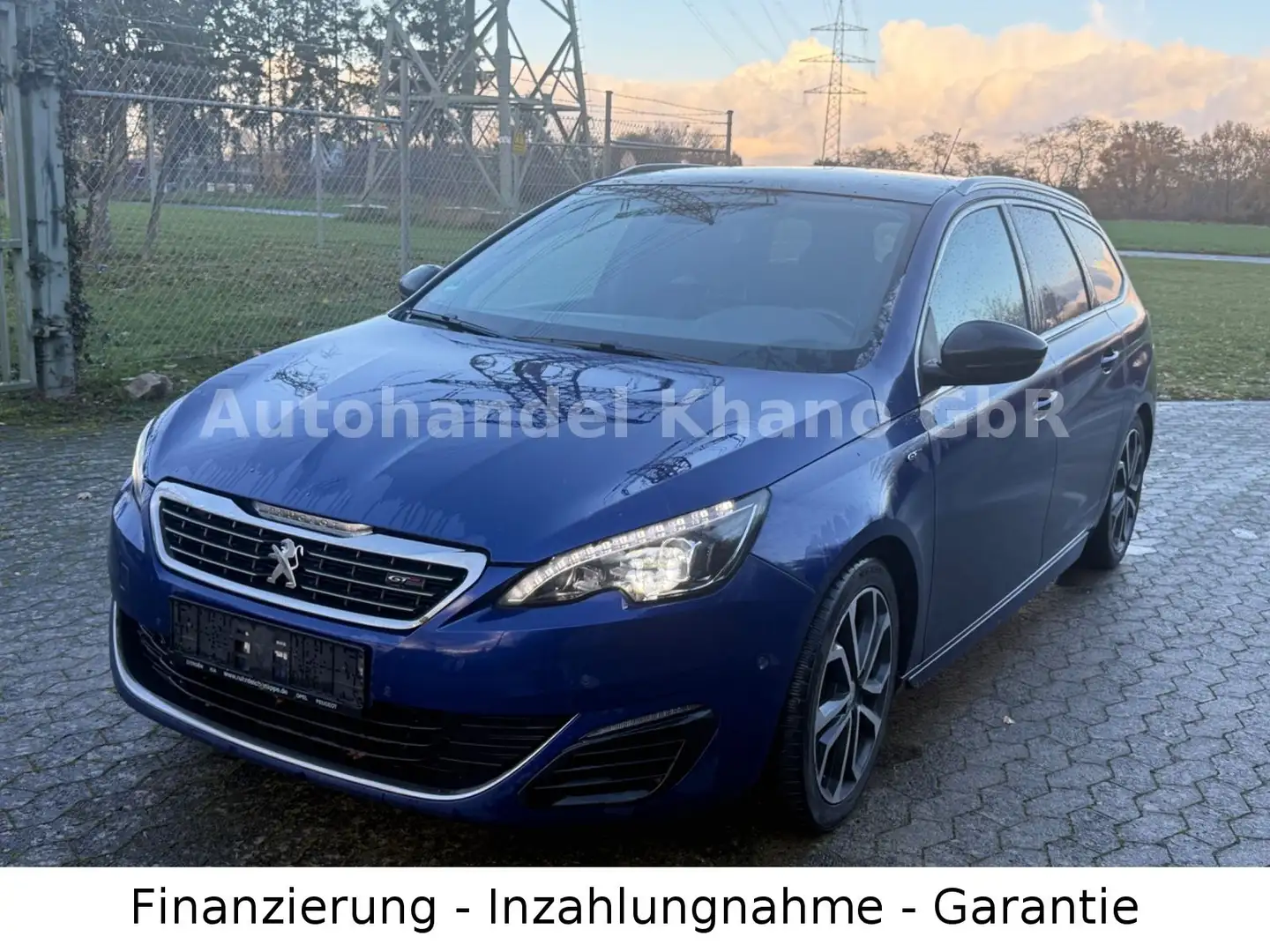 Peugeot 308 SW GT Bleu - 2