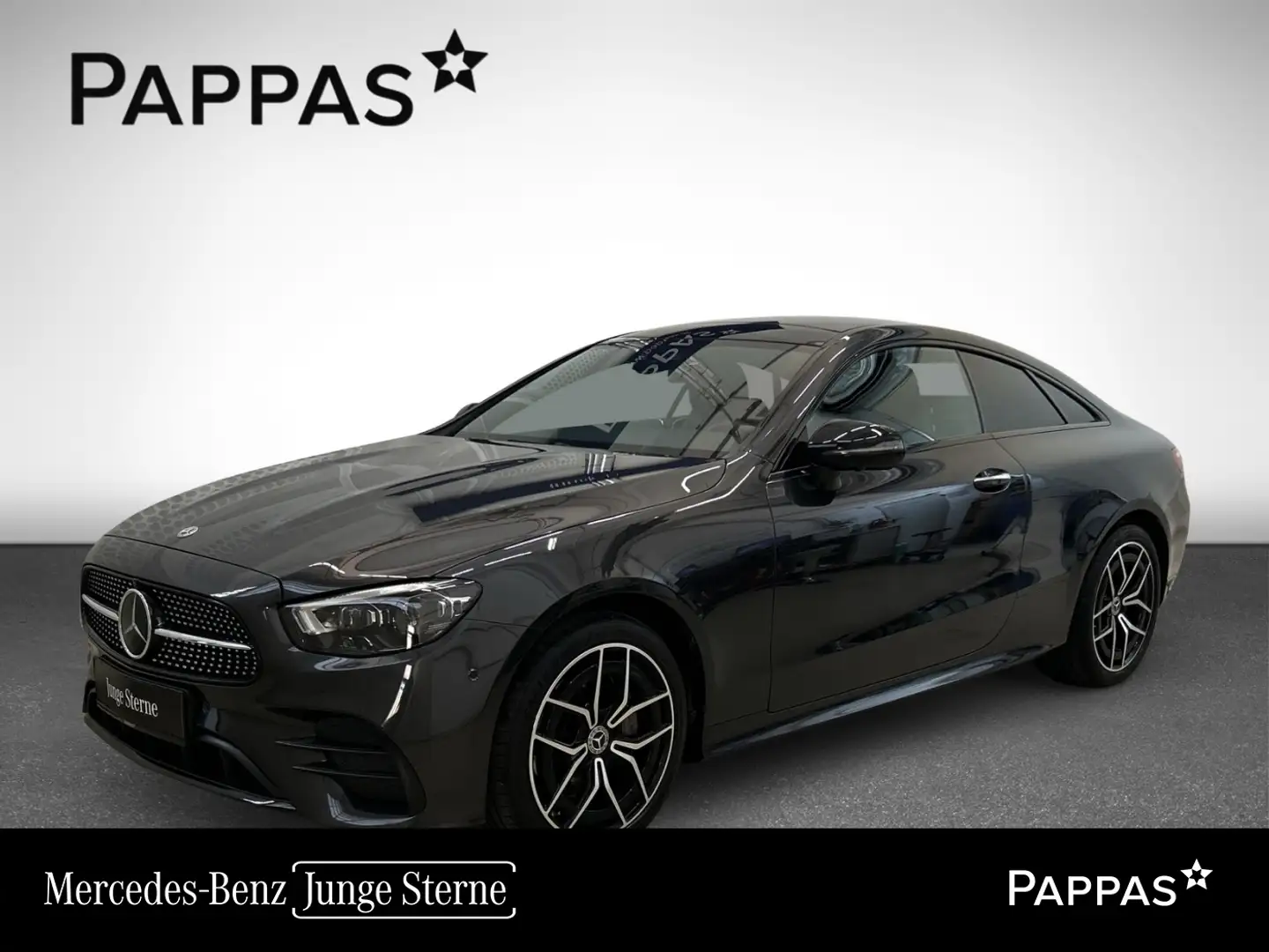Mercedes-Benz E 300 d 4MATIC Coupé LED Pano Navi Cam AUT PTS Grey - 1
