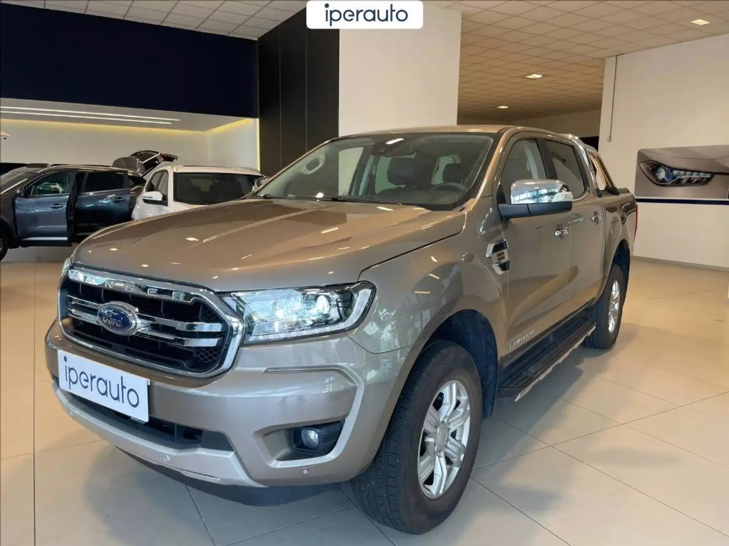Ford Ranger 2.0 ecoblue double cab limited 170cv auto Beige - 1