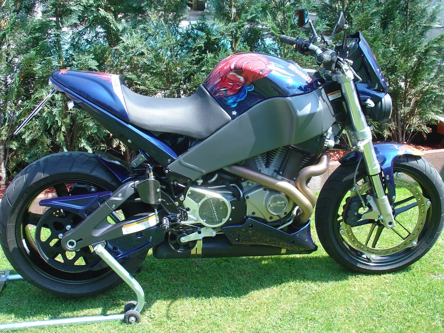 Buell XB 12 Lightning/ Sonderlackierung Blauw - 1