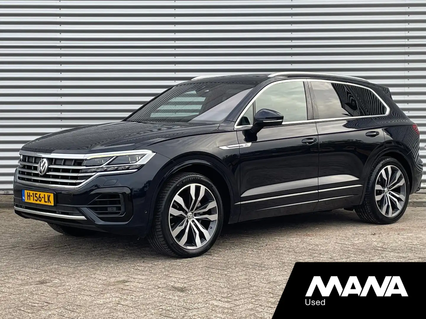 Volkswagen Touareg 3.0TDI V6 286PK 3x R-Line Leder interieur Panorama Blauw - 1