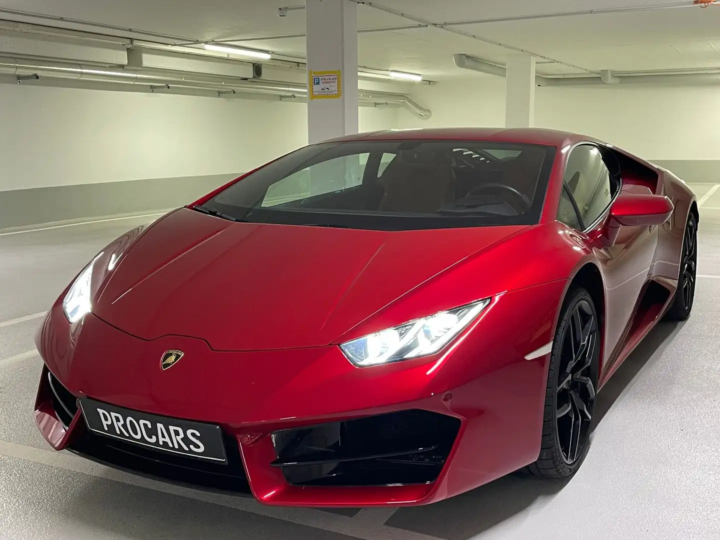 Lamborghini Huracán LP580 RWD*FORGEDCARBON*LIFT*KERAMIK*SENS Červená - 1