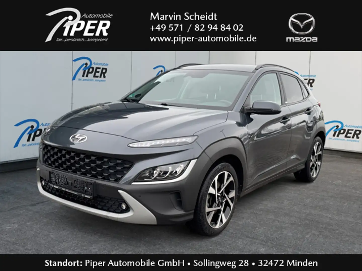 Hyundai KONA Intro 2WD SHZ LHZ RFK Gris - 1