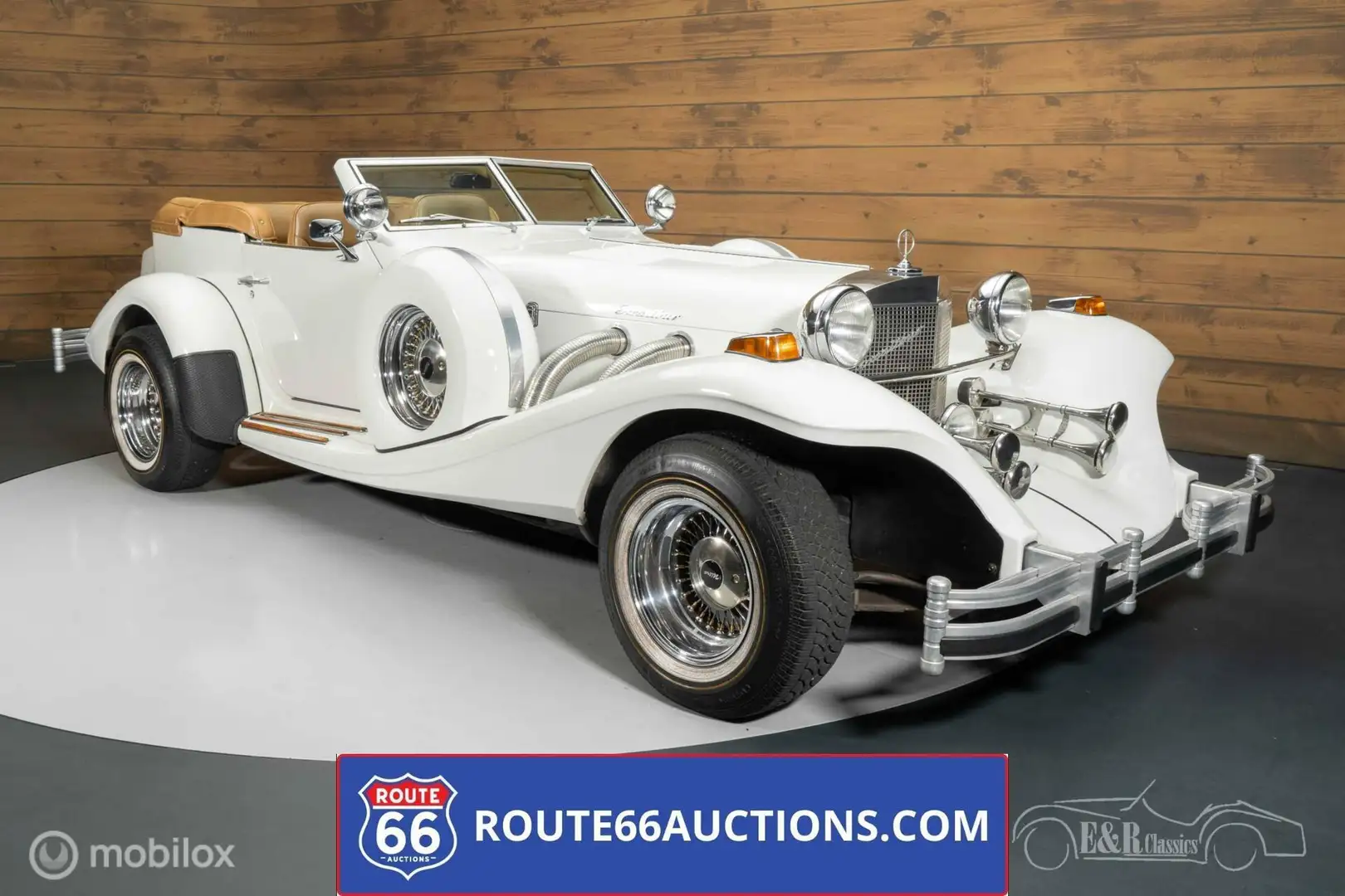 Oldtimer Excalibur Phaeton Series 4 Cabriolet Bianco - 1