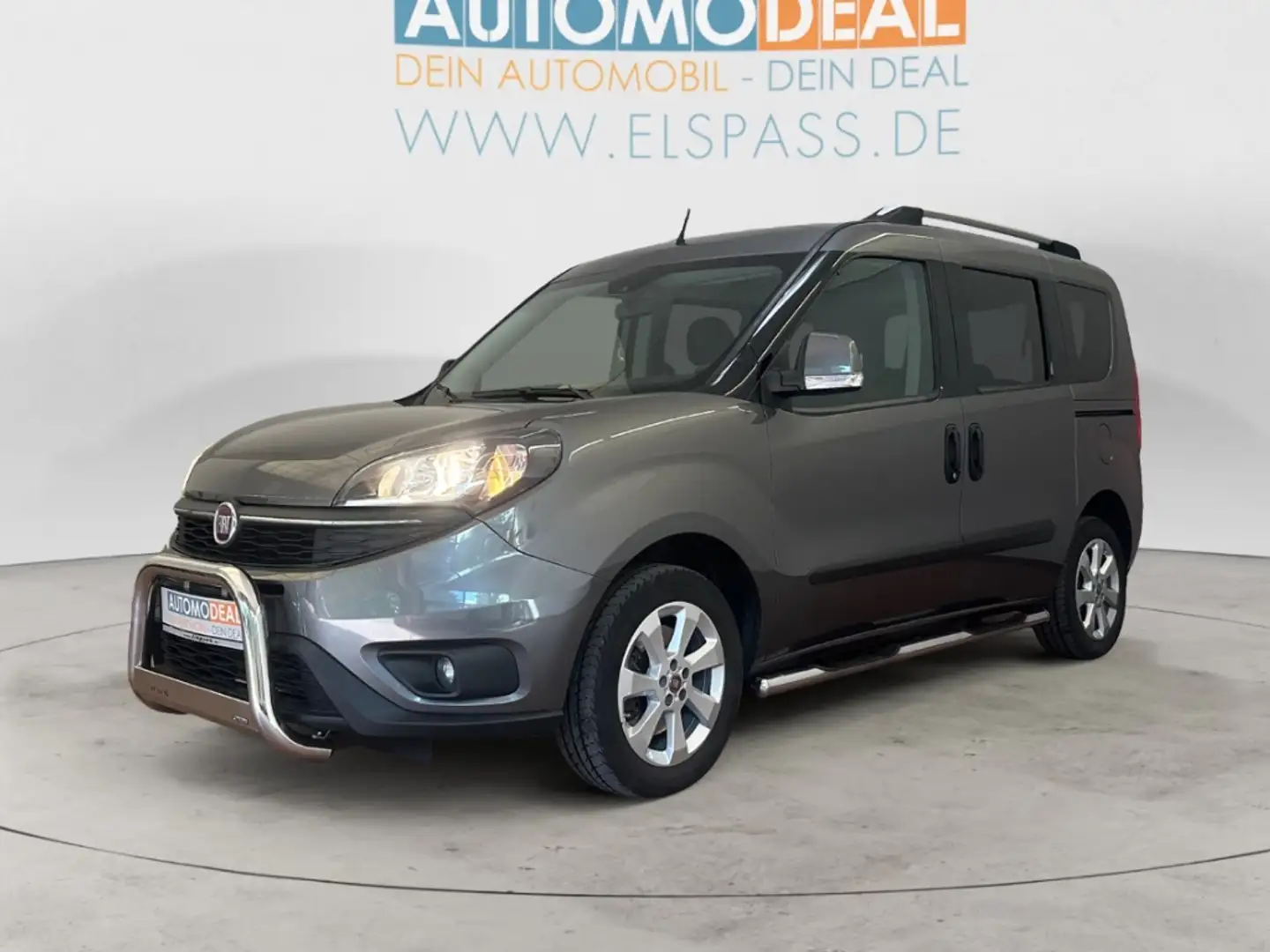 Fiat Doblo Lounge SITZ.HZG TEMPOMAT ALU PDC BLUETOOTH DAB KLI Grau - 2