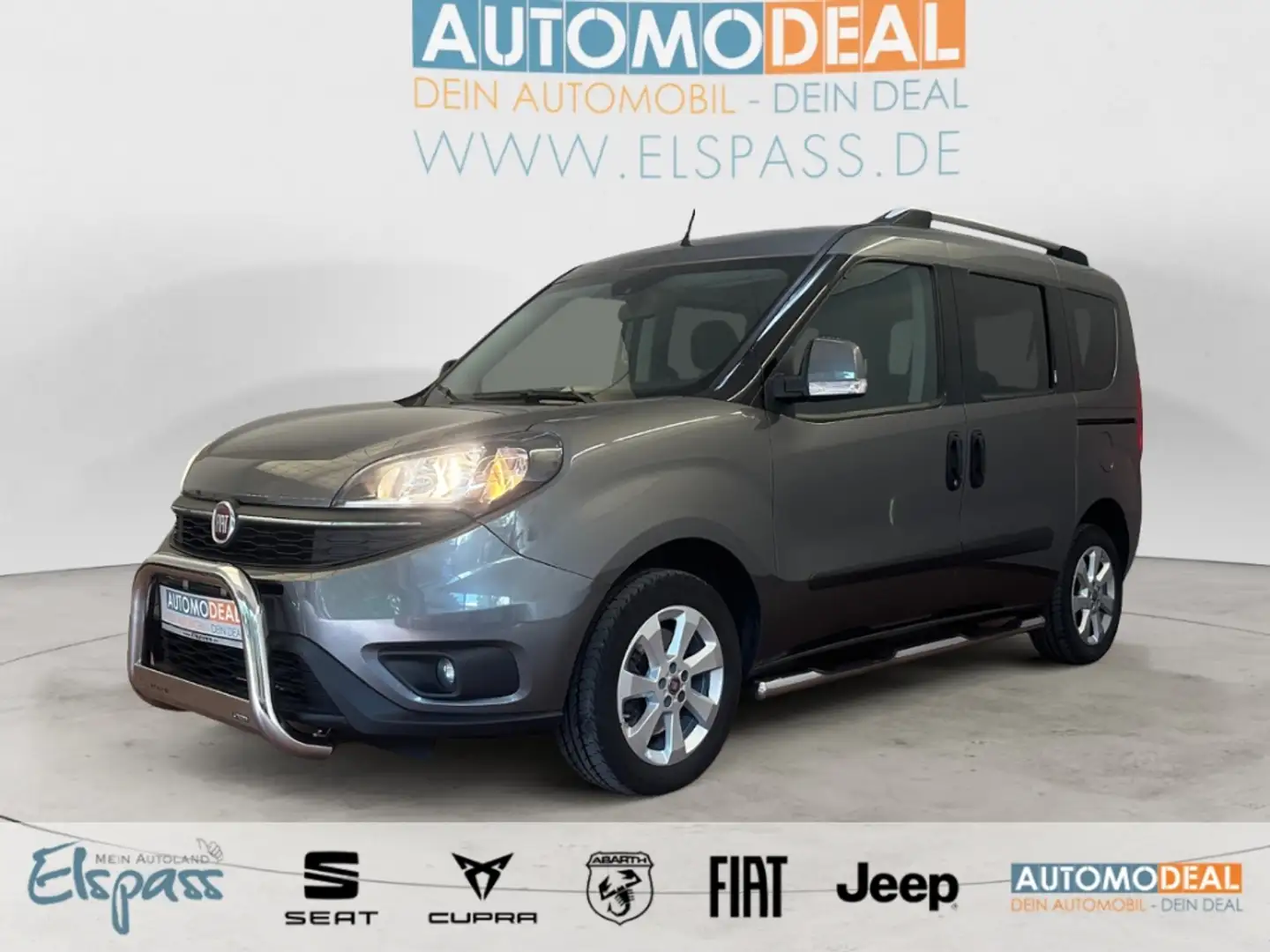 Fiat Doblo Lounge SITZ.HZG TEMPOMAT ALU PDC BLUETOOTH DAB KLI Grau - 1