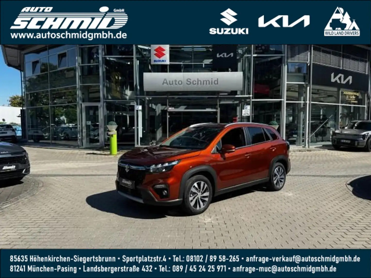 Suzuki S-Cross S-CROSS 1.5 VOLLHYBRID ALLRAD AUTOMATIK COMFORT+ Marrón - 1