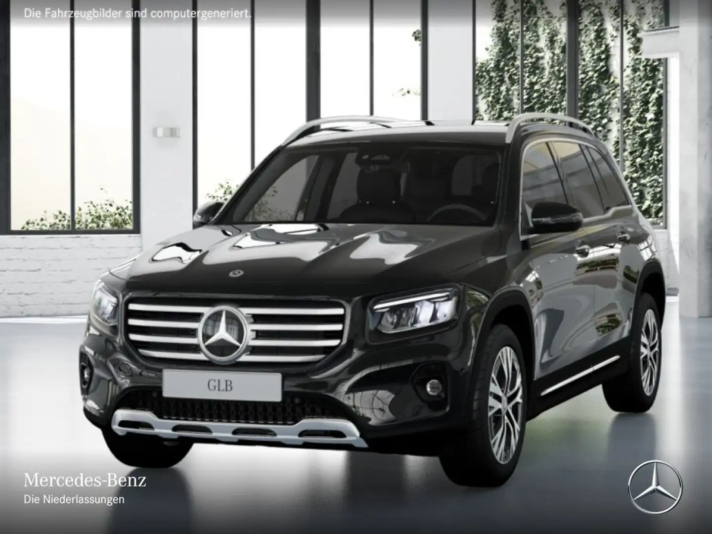 Mercedes-Benz GLB 200 PROGRESSIVE+AHK+LED+KAMERA+TOTW+KEYLESS+7G Schwarz - 2