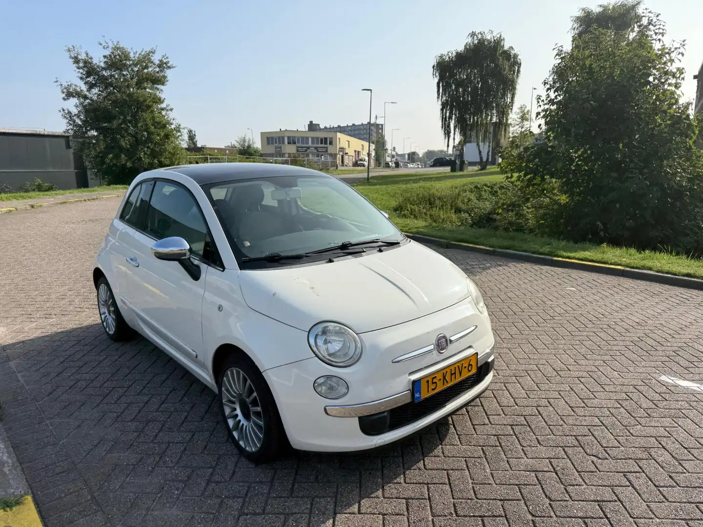 Fiat 500 1.2 Lounge_AUTOMAAT_OPENDAK_ Wit - 2