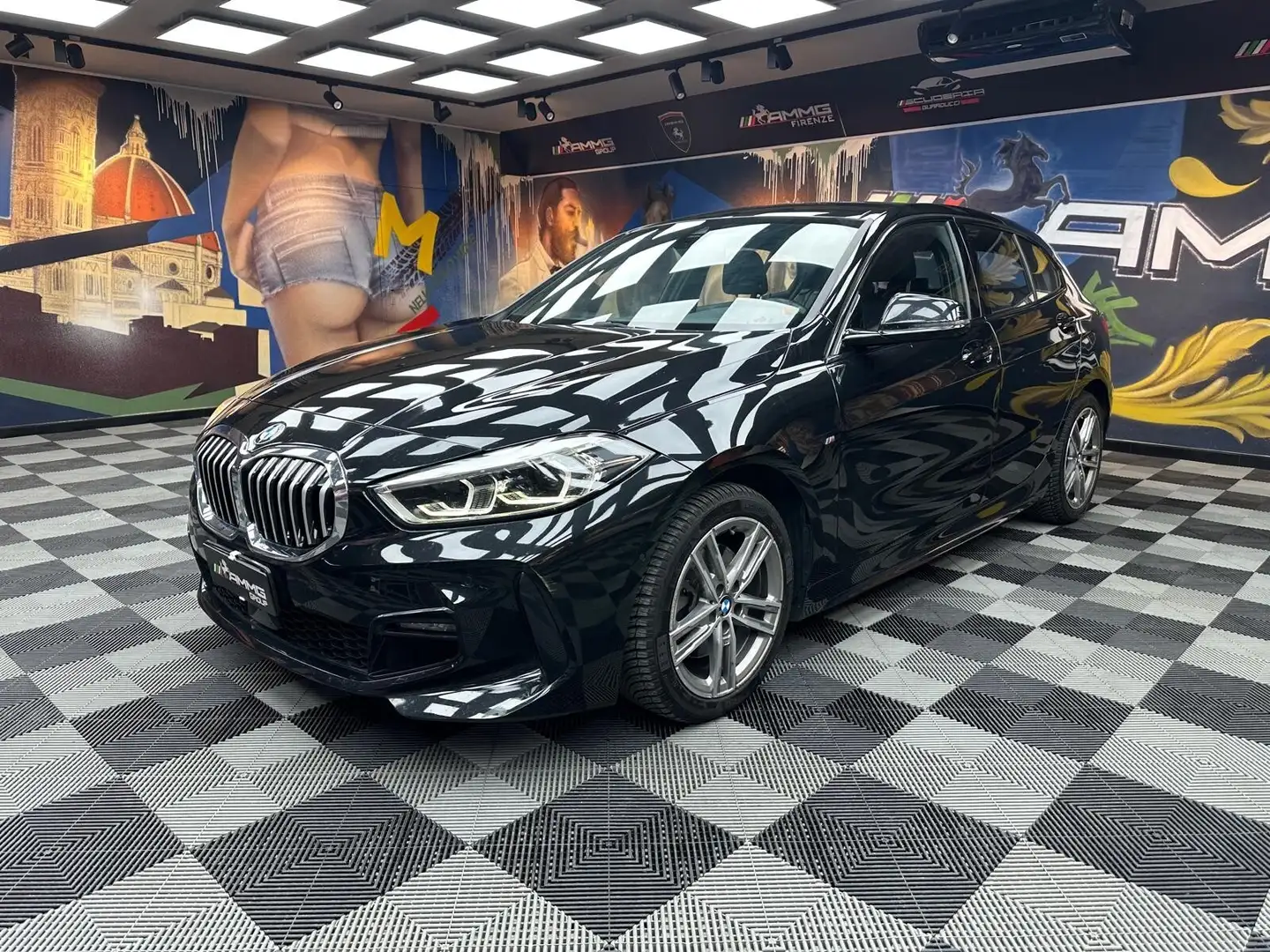 BMW 118 118d Msport auto (556) Noir - 1