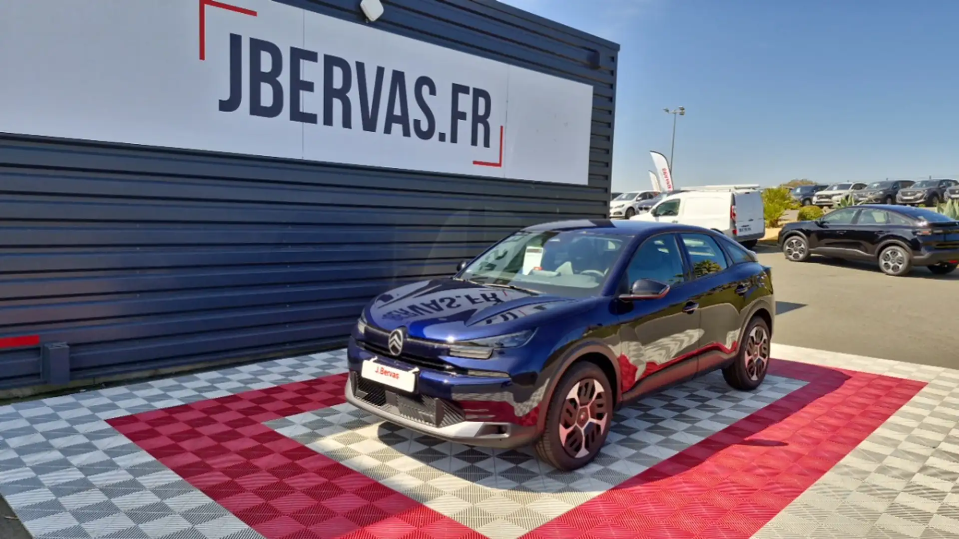 Citroen C4 HYBRIDE 136 E-DCS6 PLUS Bleu - 1