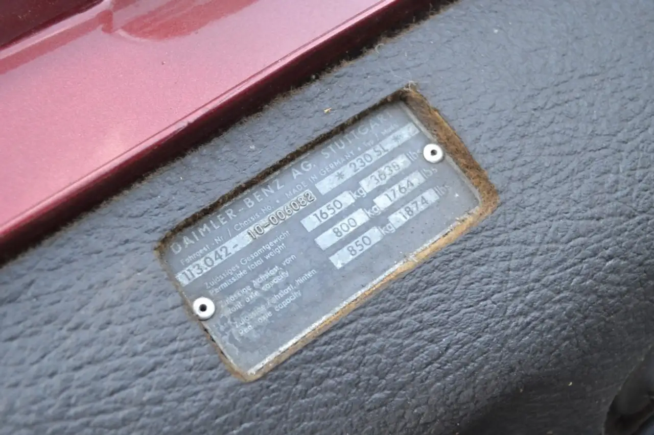 Mercedes-Benz 230 SL Pagode, foto 10