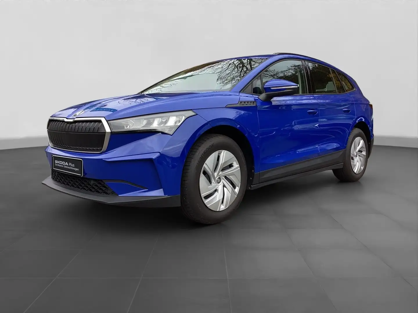 Skoda Enyaq 50 iV LOFT TEILLEDER NAVI SITZHZG Blau - 2