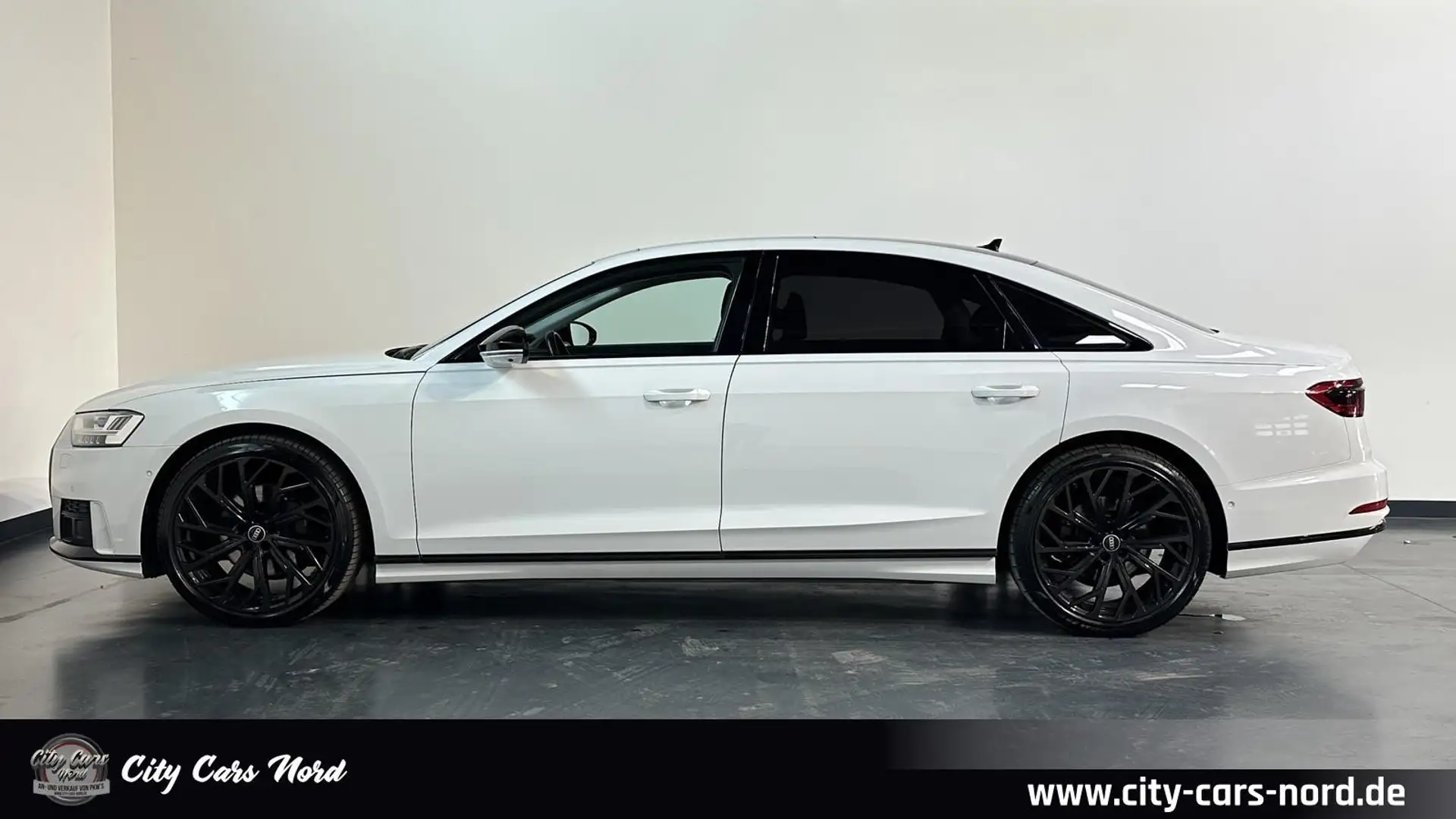 Audi A8 L 50 TDI quattro STD.HZ+MATRIX+360°+PANO+B&O Weiß - 2