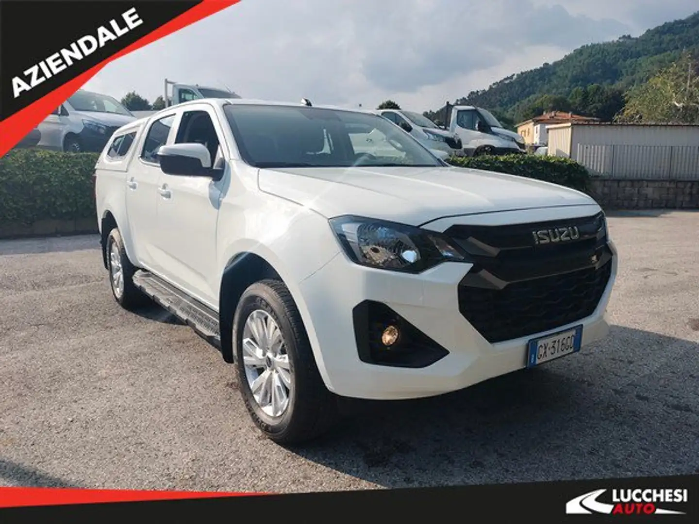 Isuzu D-Max 1.9 aut. Crew BB+ Cab con Hardtop!! Bianco - 1