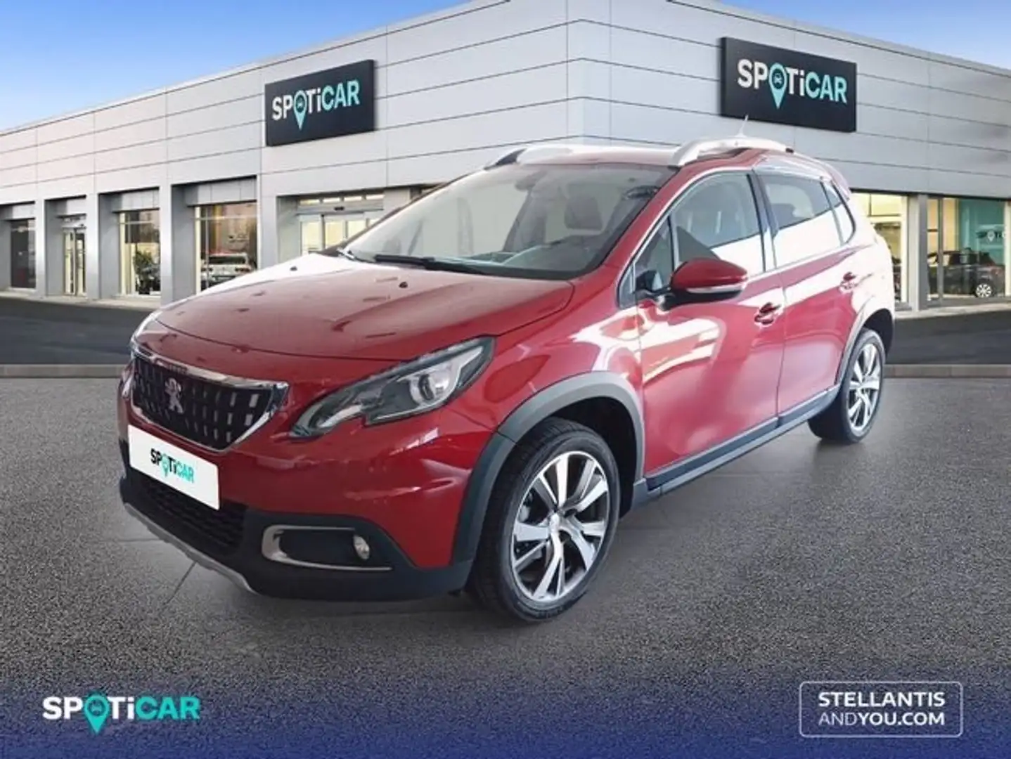 Peugeot 2008 1.5 BlueHDI S&S Allure 100 Rojo - 1