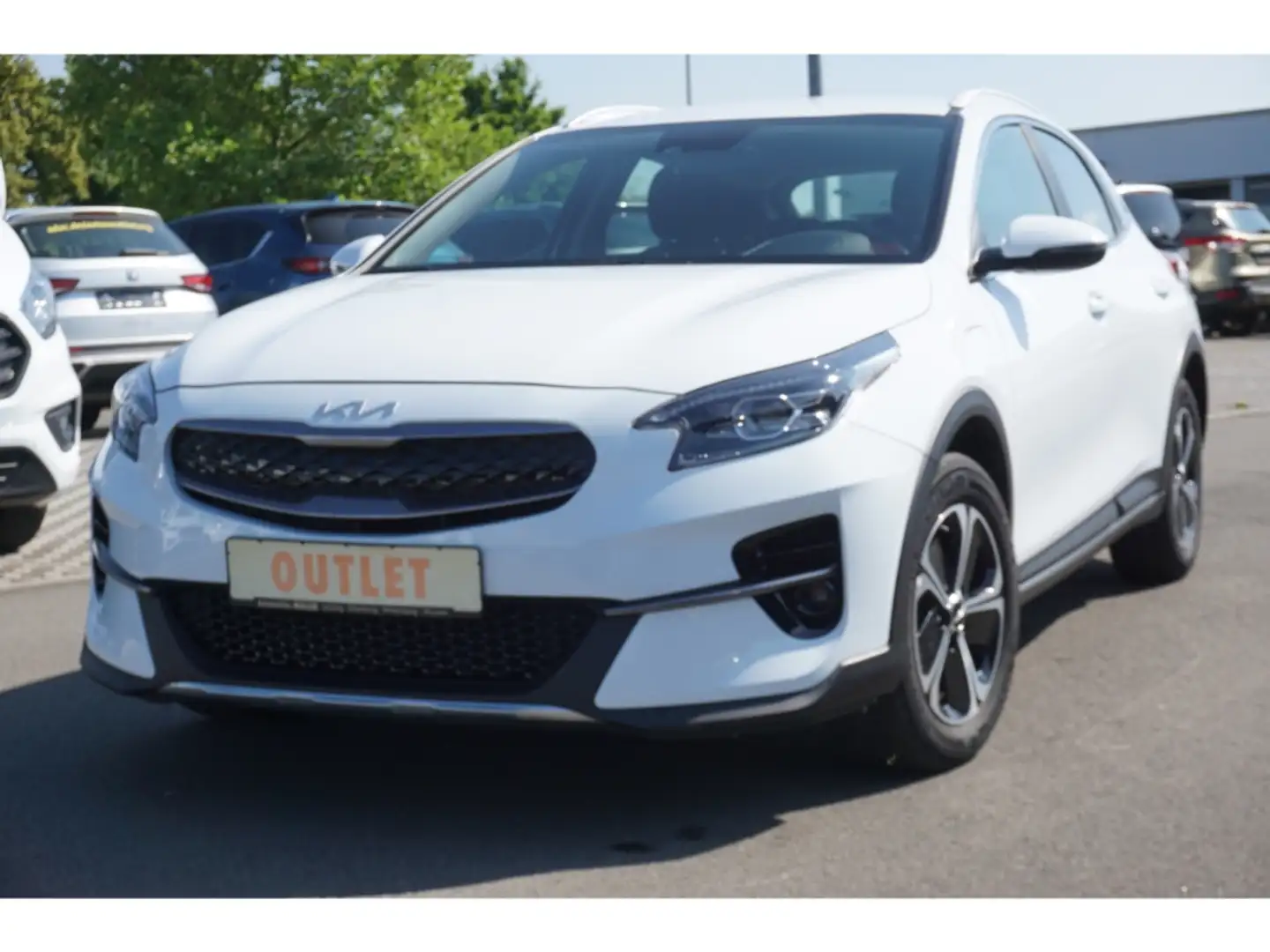 Kia XCeed 1.6 PlugiHyb.-LED-ab.AHK-Sihz-Tempo-PDCCam- Weiß - 1