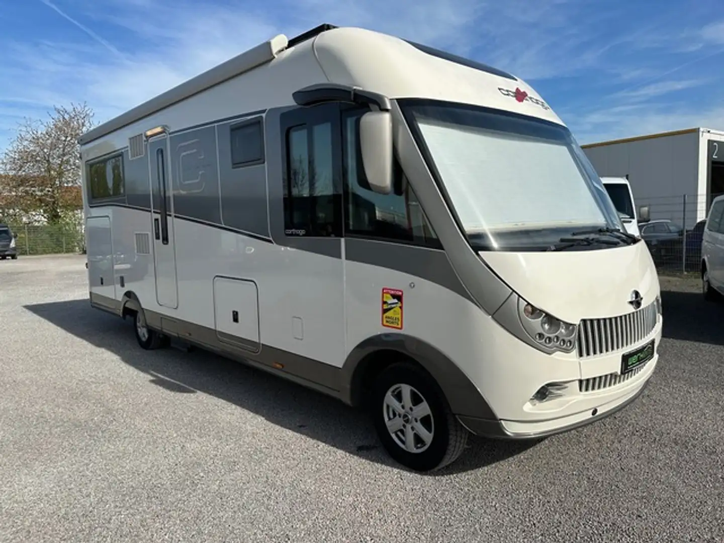 Carthago Liner For Two 53 3,0d Hubstützen Solar Luft Sat Weiß - 2
