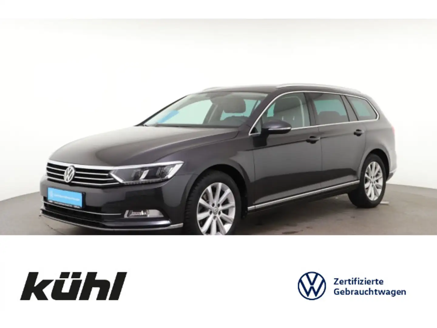 Volkswagen Passat Variant 2.0 TDI Highline LED ACC Navi AHK Gris - 1
