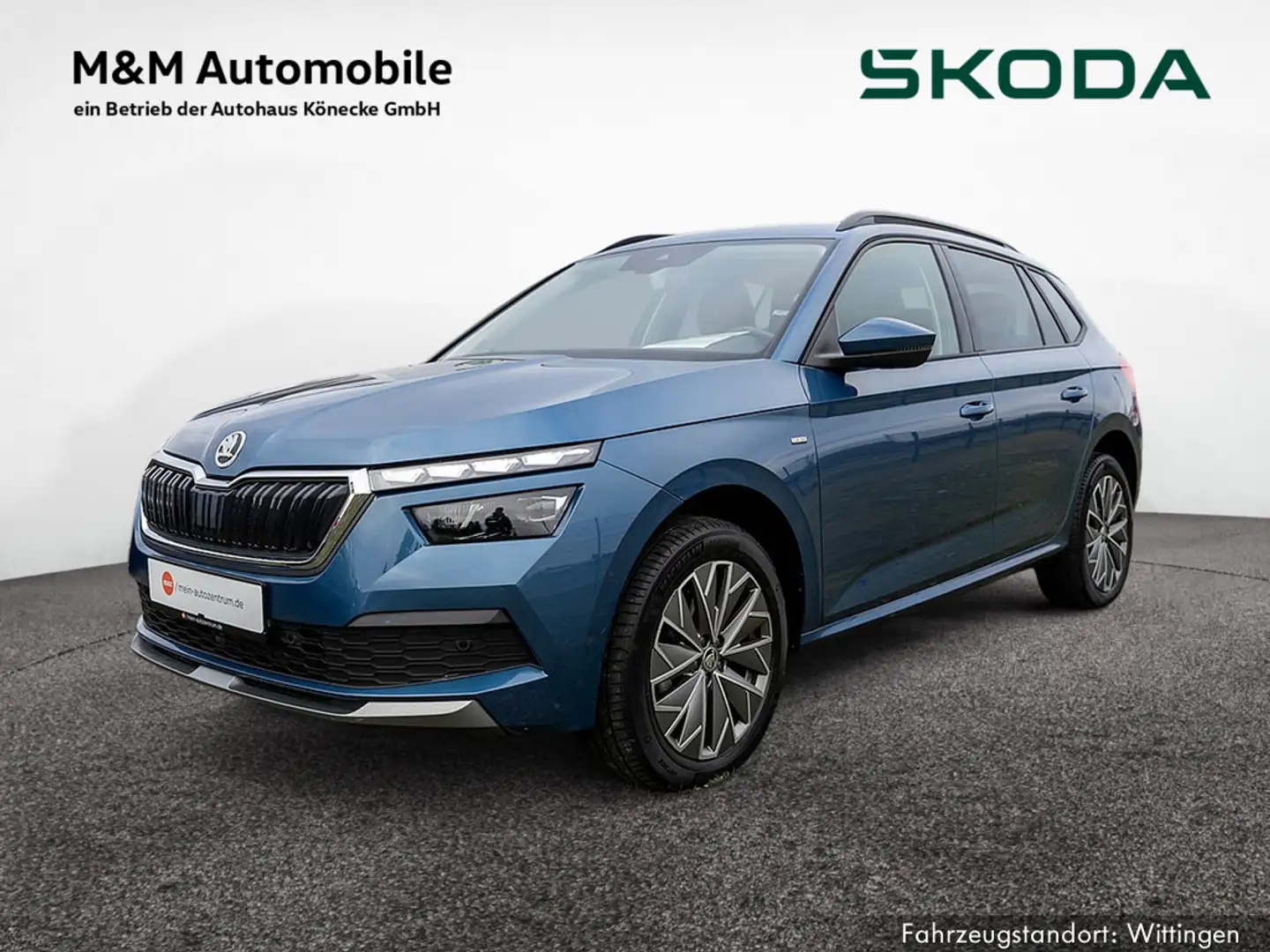 Skoda Kamiq 1.5 TSI Clever NAVI LED KAMERA PDC SHZ Blau - 1