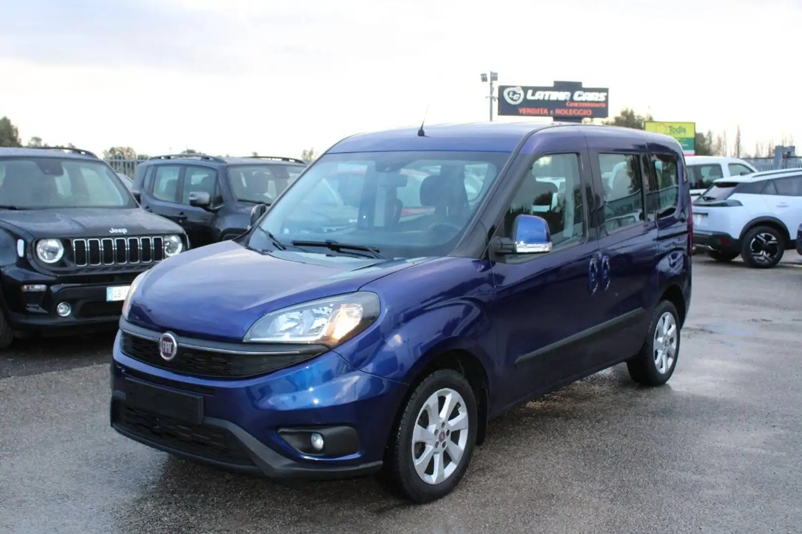 Fiat Doblo 1.4 tjt natural power Lounge 120cv plava - 1