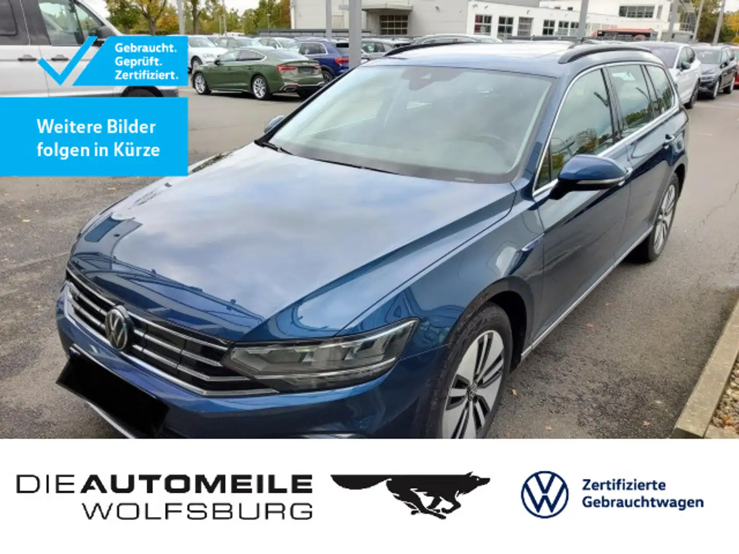 Volkswagen Passat Variant 1.4 eTSI DSG GTE AHK/Pano/ACC Blau - 1