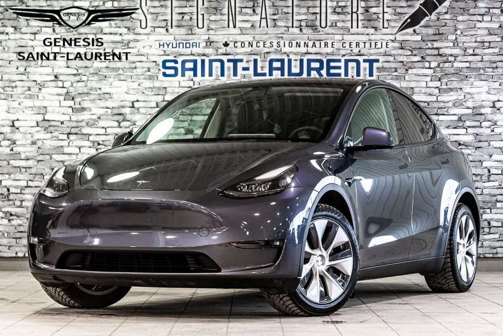 2022 Tesla Model Y LONG RANGE DUAL MOTOR GPS CAMERA CUIR NO DAMAGE OR