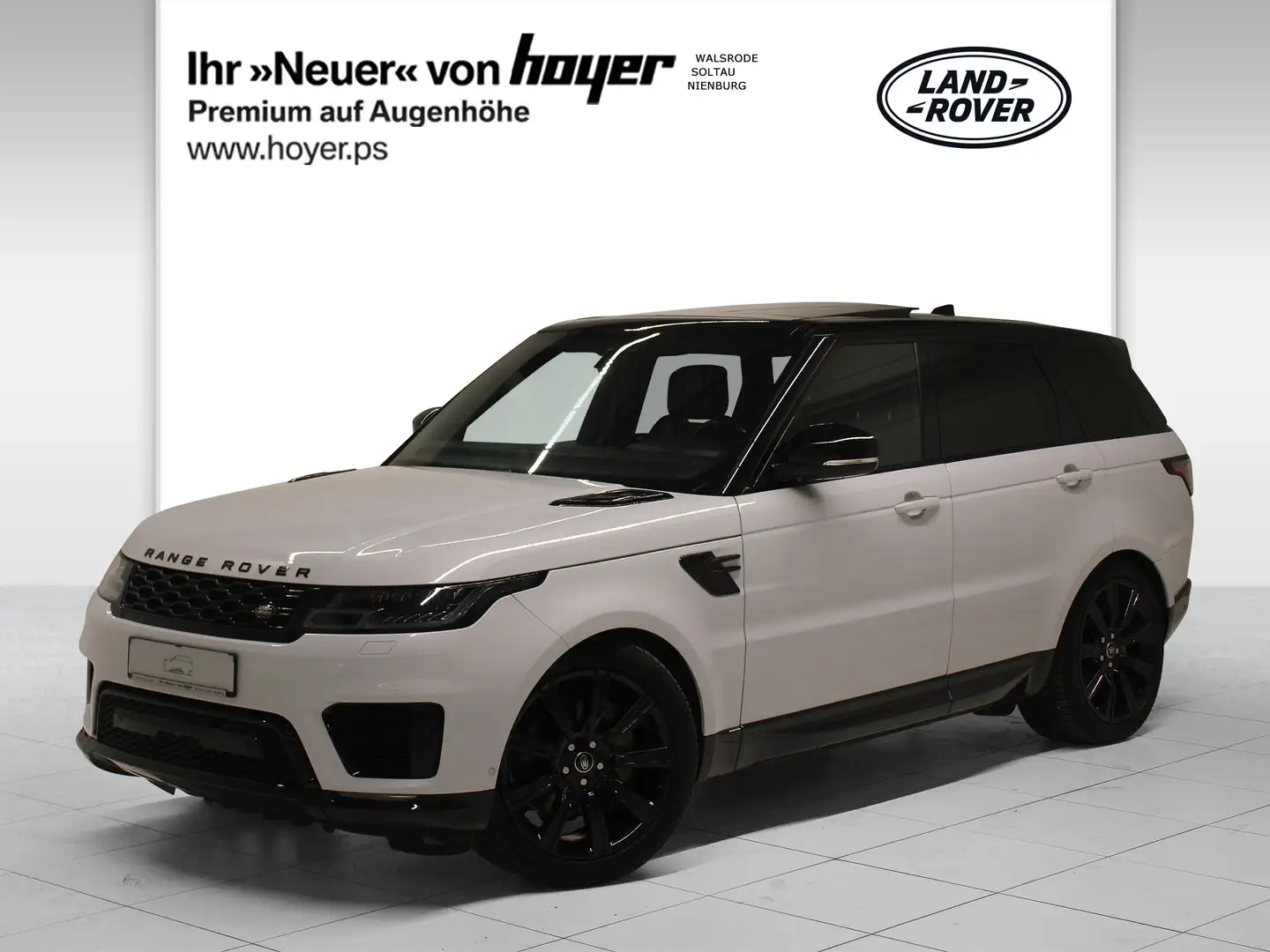Land Rover Range Rover Sport D300 HSE AHK Pano Laser LED Weiß - 1