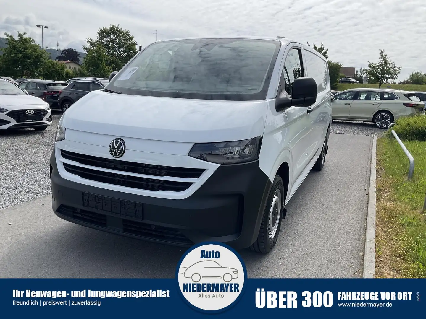 Volkswagen T7 Transporter TDI DSG LR (lang), Navi, Kamera, LE Weiß - 1