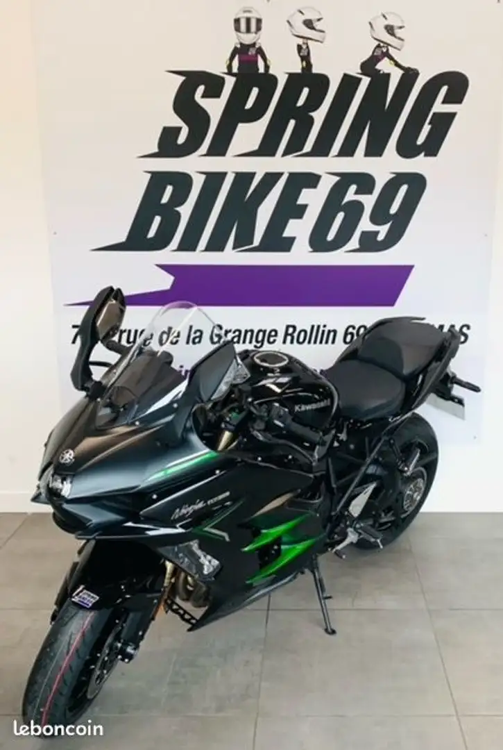 Kawasaki Ninja H2 Negru - 2