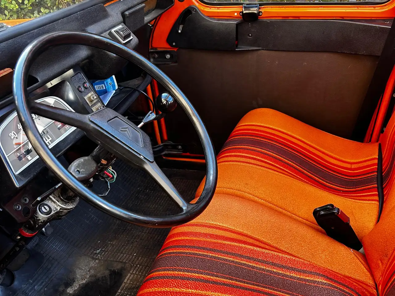 Citroen 2CV Unieke oranje Citroën 2CV6 (1979) – Nieuwe (gereviseerde) motor & APK tot 09-2027!, foto 11