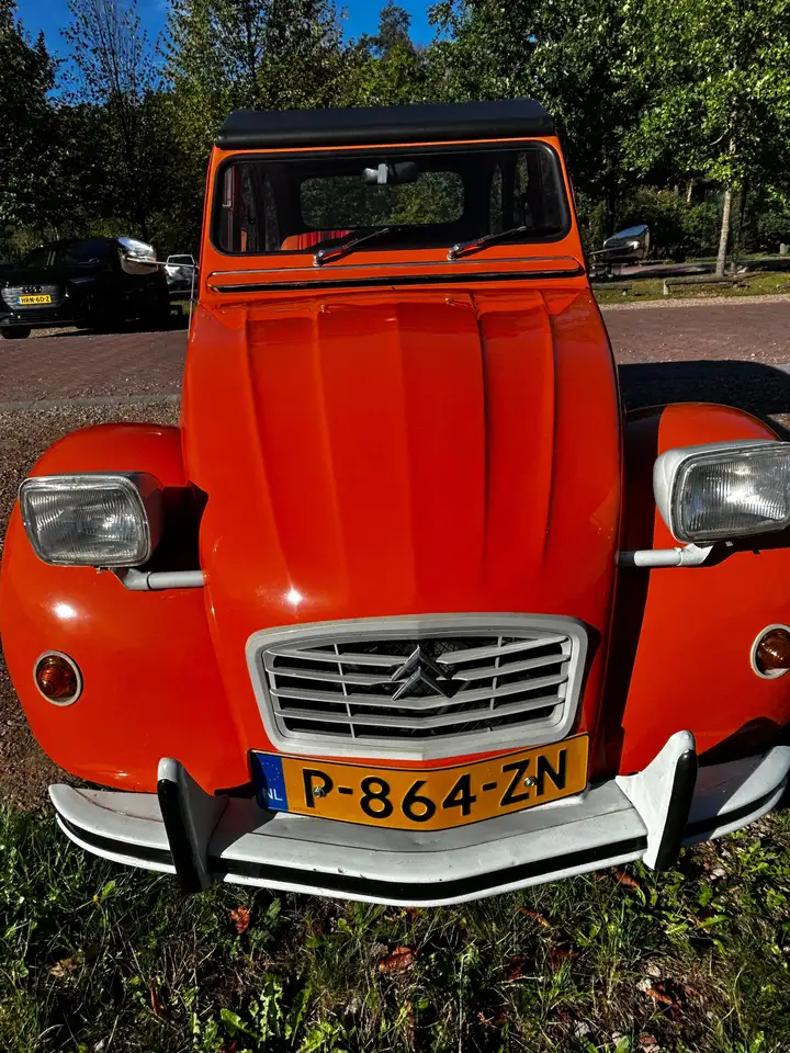Citroen 2CV Unieke oranje Citroën 2CV6 (1979) – Nieuwe (gereviseerde) motor & APK tot 09-2027!, foto 3
