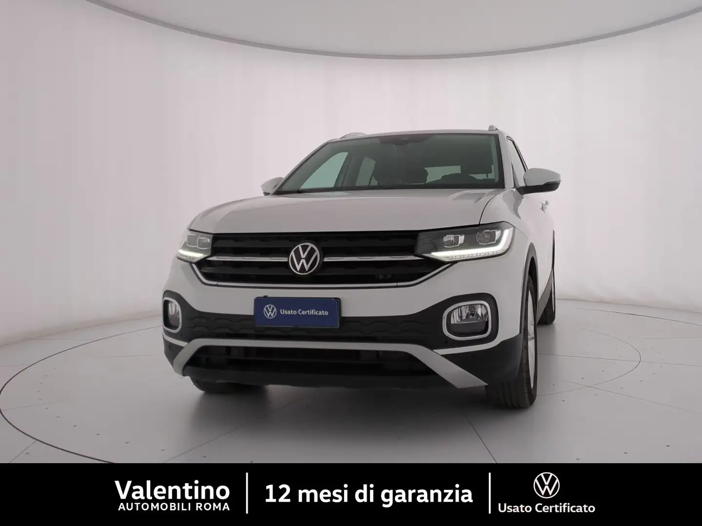 Volkswagen T-Cross 1.0 TSI 110 CV Advanced Blanc - 1